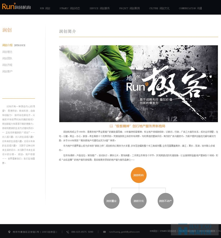 潤創(chuàng)機構房地產網(wǎng)站設計欣賞,房地產網(wǎng)站制作技巧,房產網(wǎng)站制作公司