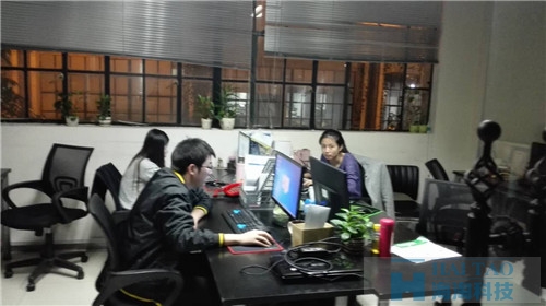 海淘科技員工奮戰24小時，只為項目更加完美