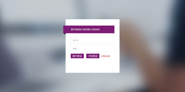 紫蘋果裝飾類網站設計