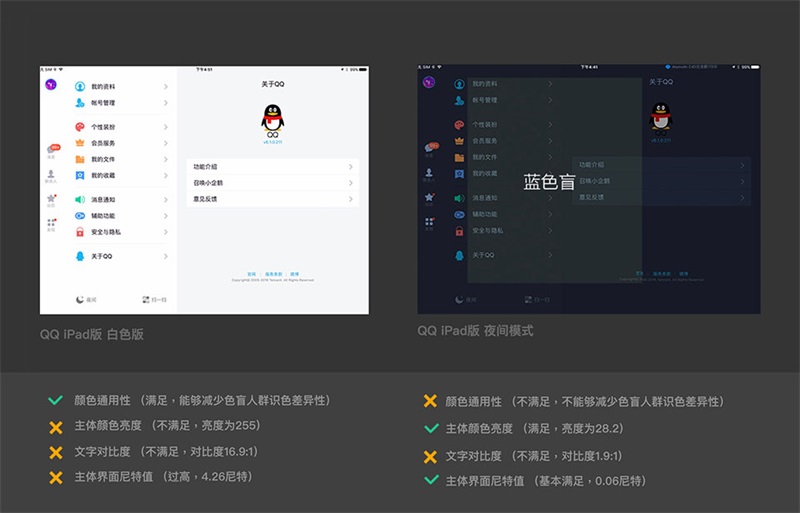 {app設計} 夜間模式設計