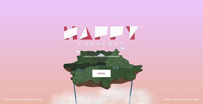 47個漸變背景的創意設計網站案例欣賞