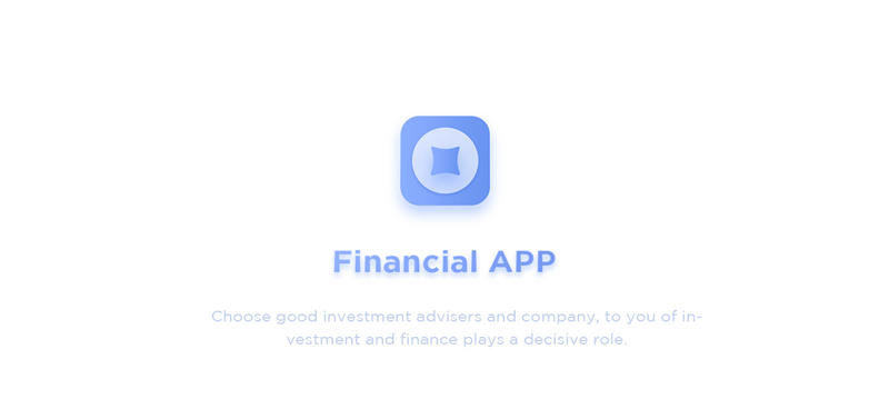 Financial APP 界面設計欣賞