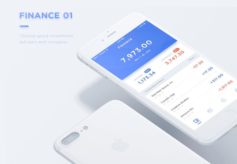 投資APP 界面設計,理財類app界面設計,優秀app界面設計